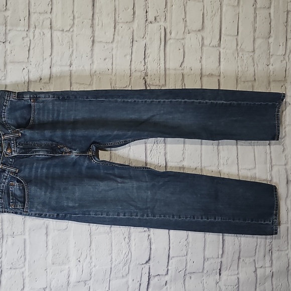 Levi's Dark Blue 505 Straight Jeans - Picture 1 of 5